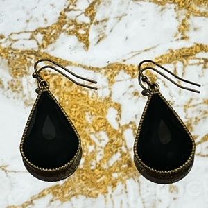 Royal green earrings